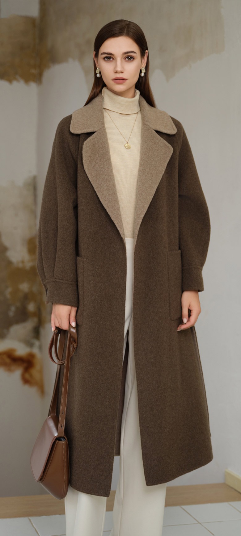 2024新款毛呢大衣厂家批发