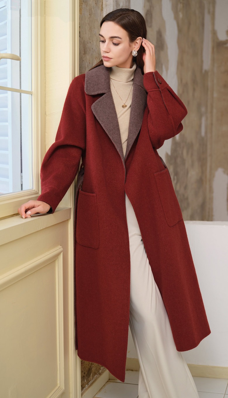 2024新款毛呢大衣厂家批发